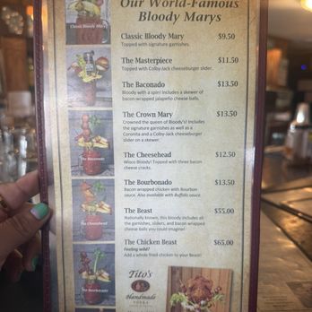 Sobelman's Pub & Grill - Bloody Mary Menu - Pubs Near Me - Milwaukee, Wisconsin Sobelman's Pub & Grill - Bloody Mary Menu - Pubs Near Me - Milwaukee, Wisconsin