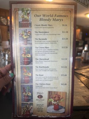 Menu photo 1 Sobelman's Pub & Grill Milwaukee, WI Menu photo 1 Sobelman's Pub & Grill Milwaukee, WI