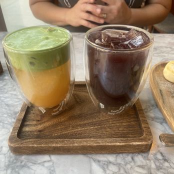 TARY Coffee - Pear purée matcha and a grape cold brew - Coffee & Tea Near Me - Chicago, Illinois TARY Coffee - Pear purée matcha and a grape cold brew - Coffee & Tea Near Me - Chicago, Illinois