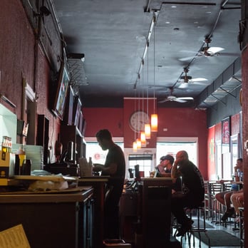 Engine No 9 - Entrance area, high tops, bar - Burgers Near Me - Saint Petersburg, Florida