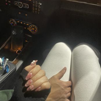 Gelly Nail - French cat eye - Nail Salons Near Me - Whittier, California Gelly Nail - French cat eye - Nail Salons Near Me - Whittier, California