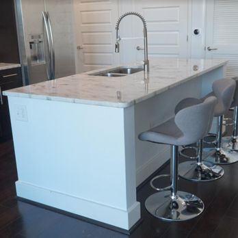 Painted Countertops - Finished island. - Countertop Installation Near Me - Atlanta, Georgia Painted Countertops - Finished island. - Countertop Installation Near Me - Atlanta, Georgia