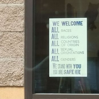Bethany Library - Sign on library window. - Libraries Near Me - Portland, Oregon