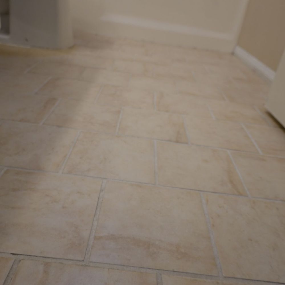 FH Carpet Cleaning - After cleaning. Grout is white! - Carpet Cleaning Near Me