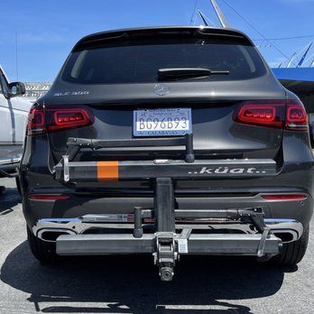 Eyers Hitch Center - My bike rack connected to the Stealth Hitch. - Trailer Repair Near Me - Santa Clara, California