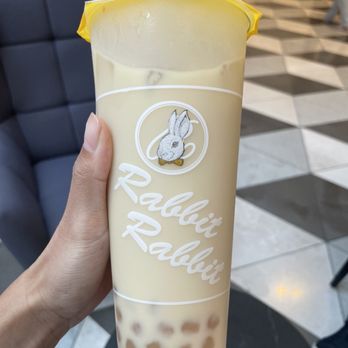 Rabbit Rabbit Tea - Honey Jasmine Green Milk Tea - Coffee & Tea Near Me - Santa Clara, California