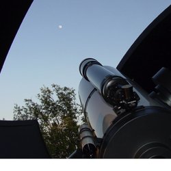 Mountain Skies Astronomical Society - Our custom 16" SCT Telescope and standby 5" Refracting Solar Telescope