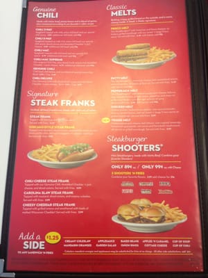 Menu photo 1 Steak ’n Shake Franklin, TN