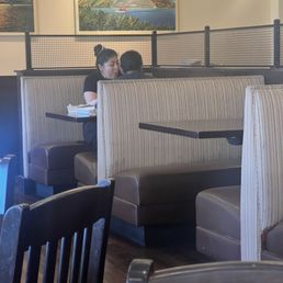Employees just eating breakfast while I stand at the front waiting for someone to take  my order.