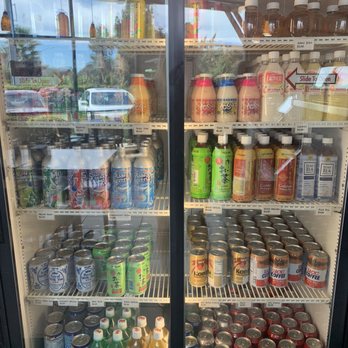 Huku Express - All the drinks they have - Japanese Near Me - Fairfield, California
