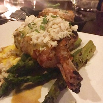 Twisted Tree - Hog chop, Oscar style by request - Seafood Near Me - Saint Louis, Missouri