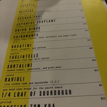 Giant - Most of the menu 1/2024 (missing flank steak & yardbird dishes) - New American Near Me - Chicago, Illinois Giant - Most of the menu 1/2024 (missing flank steak & yardbird dishes) - New American Near Me - Chicago, Illinois