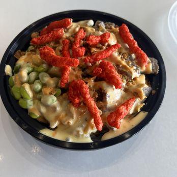 Poke Inn - Hot cheetos fajita bowl - Hawaiian Near Me - Houston, Texas Poke Inn - Hot cheetos fajita bowl - Hawaiian Near Me - Houston, Texas