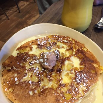 Snooze, an A.M. Eatery - Pineapple Upside Down Pancake - Breakfast & Brunch Near Me - Addison, Texas