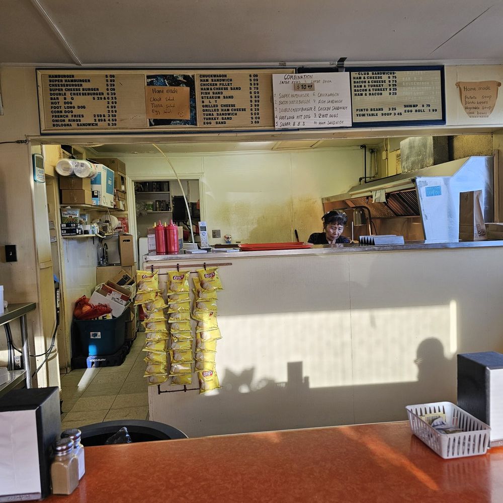 Richee Freeze - The kitchen area behind another counter where the food is prepared and cooked. - Burgers Near Me - Roanoke, Virginia Richee Freeze - The kitchen area behind another counter where the food is prepared and cooked. - Burgers Near Me - Roanoke, Virginia