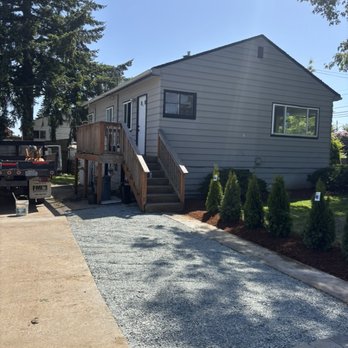 Align Yard Care Services - New gravel, new retaining wall, new trees - Lawn Services Near Me - Seattle, Washington Align Yard Care Services - New gravel, new retaining wall, new trees - Lawn Services Near Me - Seattle, Washington