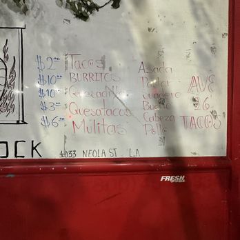 Ave 26 Tacos - Menu (September 2023) - Tacos Near Me - Los Angeles, California