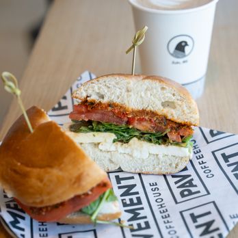 Pavement Coffeehouse - Fresh Mozzarella bagel and coffee - Coffee & Tea Near Me - Boston, Massachusetts Pavement Coffeehouse - Fresh Mozzarella bagel and coffee - Coffee & Tea Near Me - Boston, Massachusetts