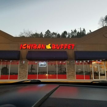 Ichiban Buffet - View from parking lot - Sushi Bars Near Me - Hiram, Georgia