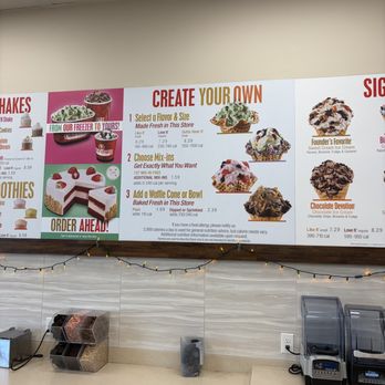 Cold Stone Creamery - Menu board - Ice Cream & Frozen Yogurt Near Me - Chandler, Arizona Cold Stone Creamery - Menu board - Ice Cream & Frozen Yogurt Near Me - Chandler, Arizona