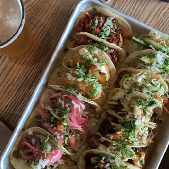Hudson Taco - Cola pork, Baja fish, chorizo, ancho steak, Korean BBQ, shrimp. - Tacos Near Me - Newburgh, New York