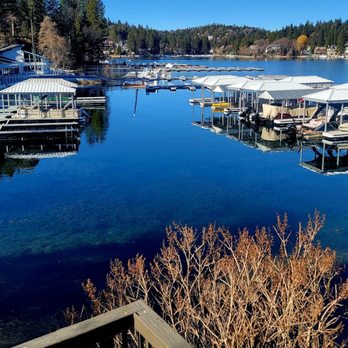 Sunsets Island Bar and Grill - View from the deck - Restaurants Near Me - Lake Arrowhead, California Sunsets Island Bar and Grill - View from the deck - Restaurants Near Me - Lake Arrowhead, California