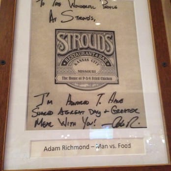 Stroud's - Man vs Food! - American Near Me - Overland Park, Kansas