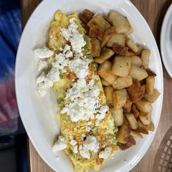 Stacked Pancake & Breakfast House - Greek Omelette (yummy) - Breakfast & Brunch Near Me - Windsor, Ontario Stacked Pancake & Breakfast House - Greek Omelette (yummy) - Breakfast & Brunch Near Me - Windsor, Ontario