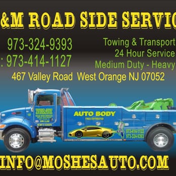 M and M Road Side Service - Heavy Duty Towing!! - Body Shops Near Me - West Orange, New Jersey M and M Road Side Service - Heavy Duty Towing!! - Body Shops Near Me - West Orange, New Jersey