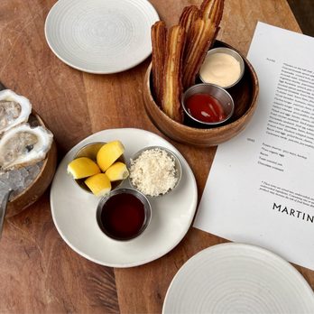 Martina - Oysters and potato churros! - Argentine Near Me - Minneapolis, Minnesota