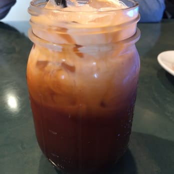 Chao Phra Ya - Cute mason jars for Thai iced tea! 10.2.15. Very good, not too sweet. - Thai Near Me - Herndon, Virginia Chao Phra Ya - Cute mason jars for Thai iced tea! 10.2.15. Very good, not too sweet. - Thai Near Me - Herndon, Virginia