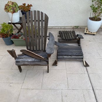 General Handyman Solutions - Damaged $200 Adirondack chairs - Handyman Near Me General Handyman Solutions - Damaged $200 Adirondack chairs - Handyman Near Me