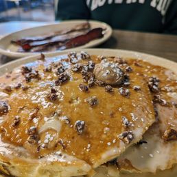 Cinnamon Roll Pancakes