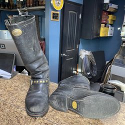 Stillwater boot and shoe Repair - Before i replaced the vibram soles