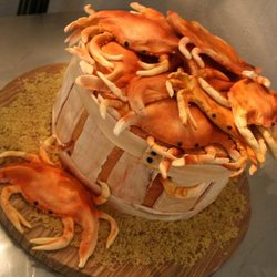 Karen's Cakes & Cafe Pharr - Barrel of crabs