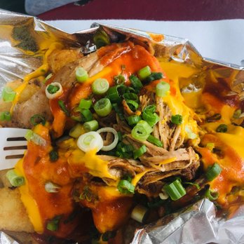 Fat Dan's Deli - Loaded tots with pulled pork - Delis Near Me - Indianapolis, Indiana Fat Dan's Deli - Loaded tots with pulled pork - Delis Near Me - Indianapolis, Indiana