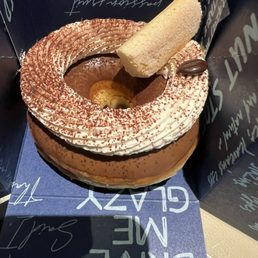 Tiramisu donut