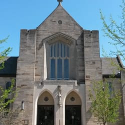 St Charles Borromeo Church - Outside front of church