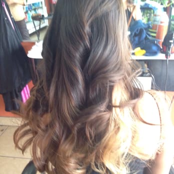 King Salon - John's cut and ombre of my hair! I love it. - Hair Salons Near Me - Houston, Texas