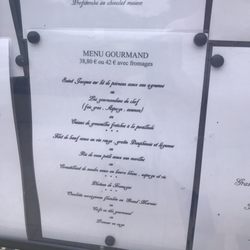 La Bonne Étape - Menu gourmand