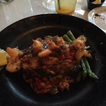 Dante's Creative Cuisine - Blackened Blue fish with Shrimp Ettoufè - Italian Near Me - Great Falls, Montana