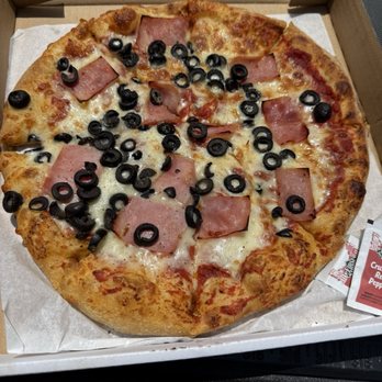 Pizza Xpress - Canadian bacon and olives - Pizza Near Me - Redlands, California