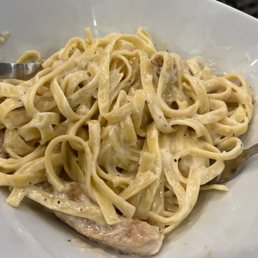 Taste like packaged Alfredo