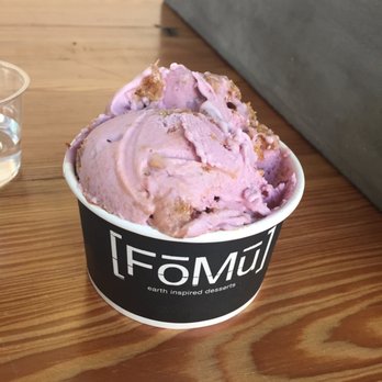 FoMu - Almond raspberry - Ice Cream & Frozen Yogurt Near Me - Boston, Massachusetts