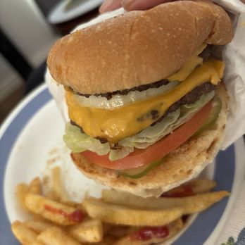 Stack Burger - Double cheeseburger and fries - Breakfast & Brunch Near Me - Houston, Texas Stack Burger - Double cheeseburger and fries - Breakfast & Brunch Near Me - Houston, Texas