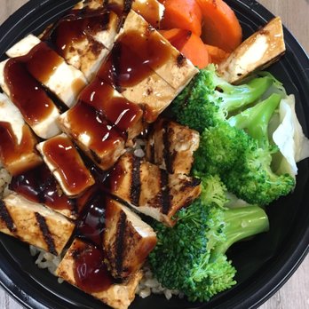 WaBa Grill - Tofu Veggie Bowl - Fast Food Near Me - Rancho Cucamonga, California