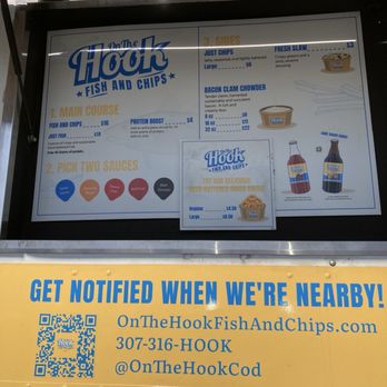 On The Hook - Menu - Food Trucks Near Me