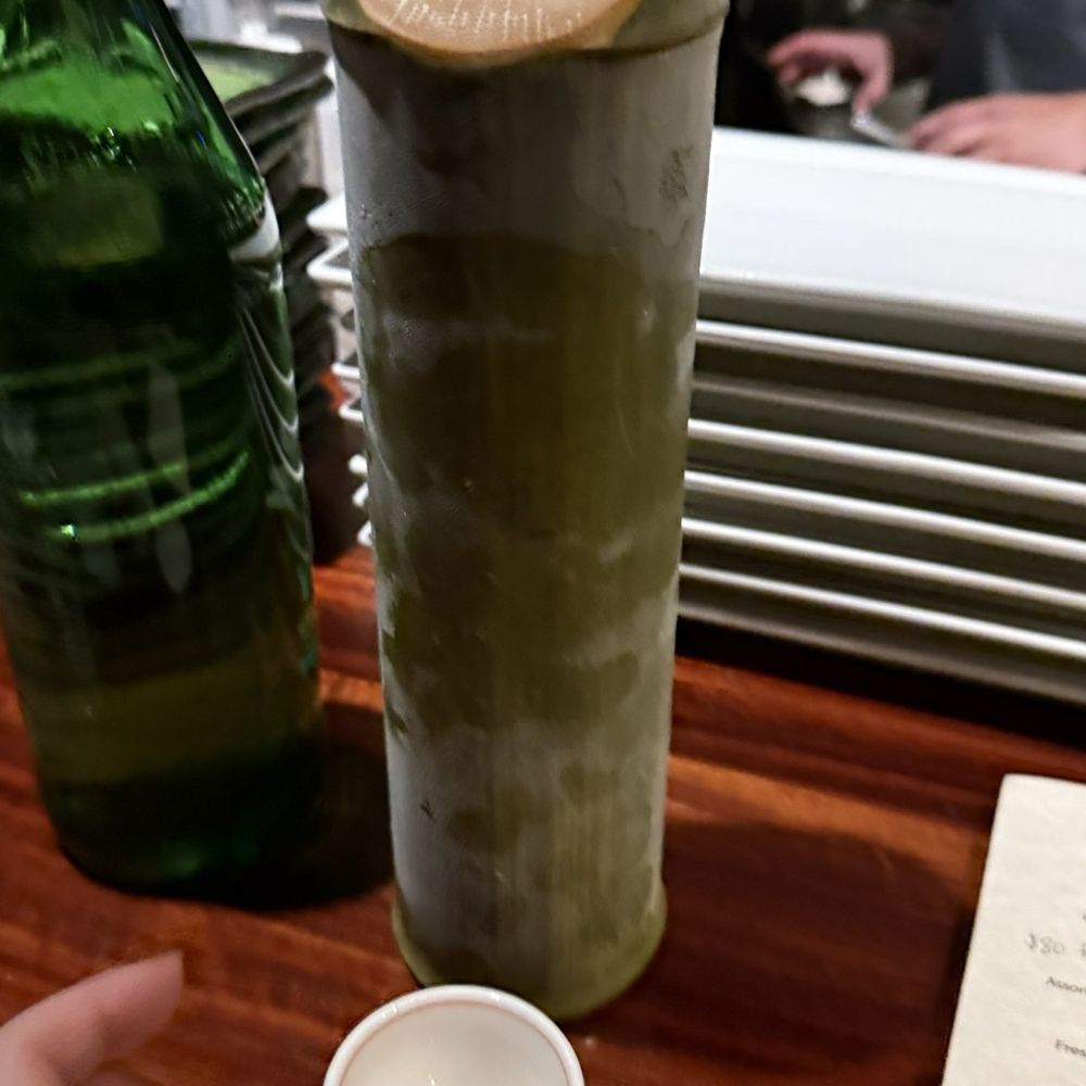 Shirubē - Bamboo sake you get to pick your own cup - Izakaya Near Me - Santa Monica, California Shirubē - Bamboo sake you get to pick your own cup - Izakaya Near Me - Santa Monica, California