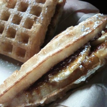 Bruxie - CREME BRULEE seasonal waffle. - Sandwiches Near Me - Orange, California Bruxie - CREME BRULEE seasonal waffle. - Sandwiches Near Me - Orange, California