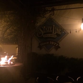 The State Line - A pretty fireplace at the patio area - Barbeque Near Me - El Paso, Texas The State Line - A pretty fireplace at the patio area - Barbeque Near Me - El Paso, Texas
